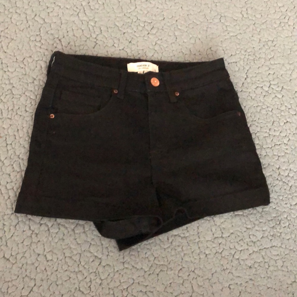 High waisted shorts